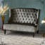 34.55 " Velvet Loveseat