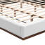 Boucle Upholstered Bed With Solidwood Frame & Support Slats-1562774858-1557115908