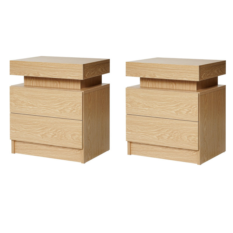 Binger 17.7'' W Unfinished Nightstand, Wood