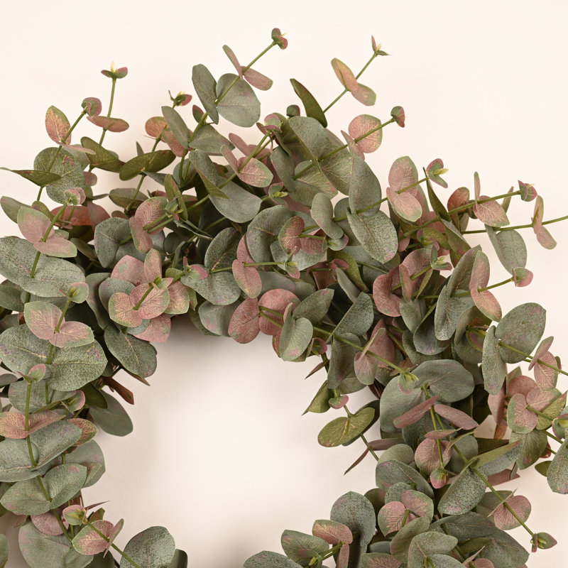 Couronne de porte d'eucalyptus 24 po