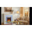 Castleton Fires & Fireplaces 110cm W Electric Fireplace with 6824.28 BTU-102762060