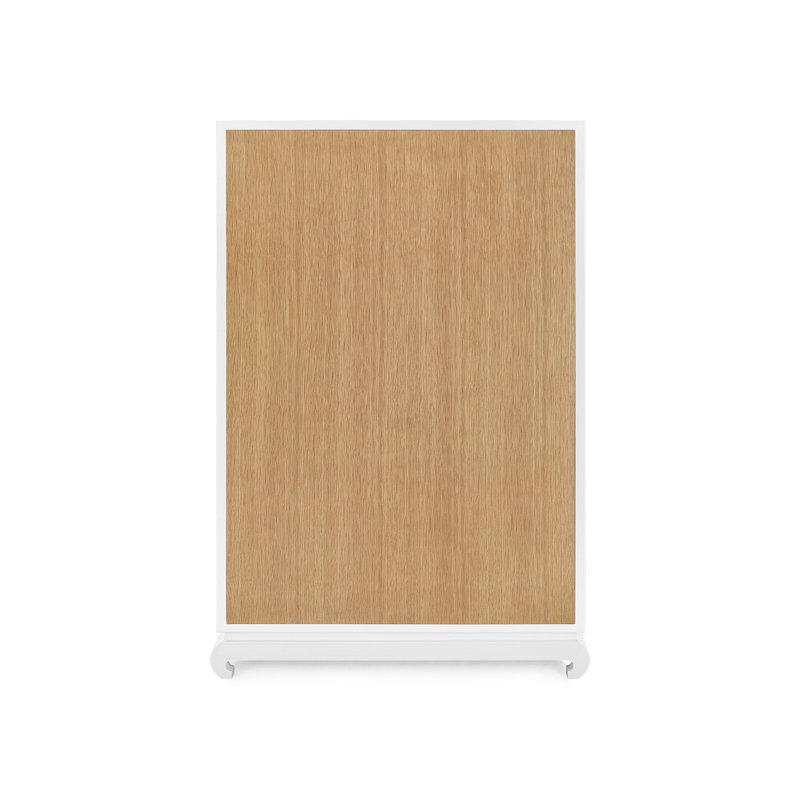 Ming 6 - Drawer Dresser, Chiffon White