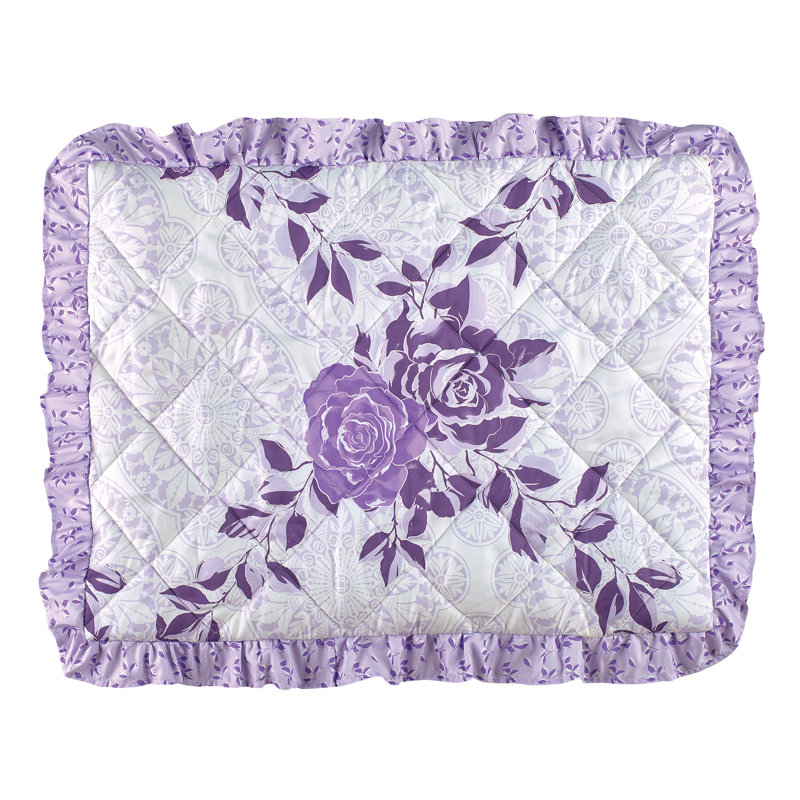 Polyester Floral Sham