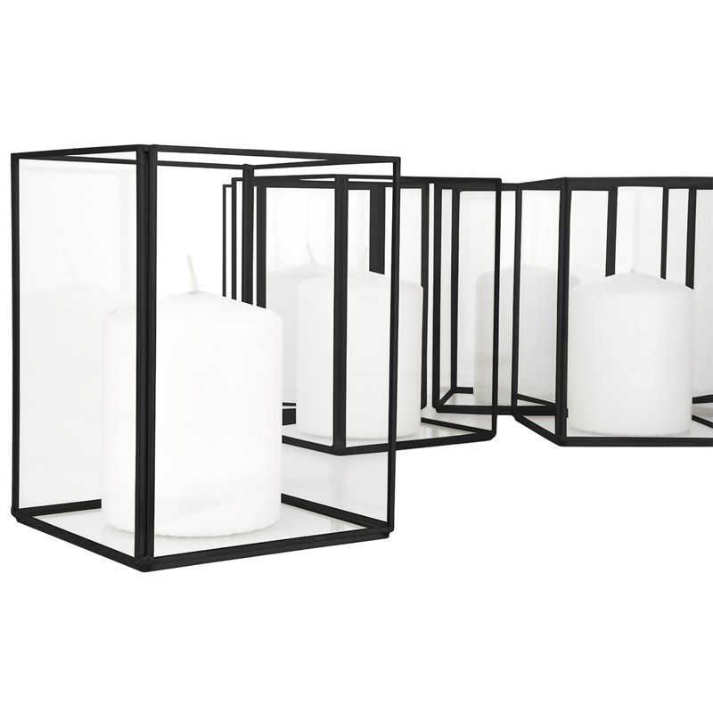 Ensemble d'ouragan de table 6 pièces en céramique, Noir