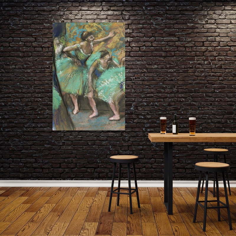 Dancers, 1898 Impressionist Abstract Contemporary Wall Art Print - Print, 152.4cm H x 101.6cm W
