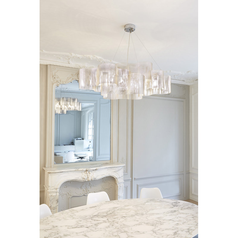 Nuage 5 - Light Chandelier, 21" H x 38" W x 63" D