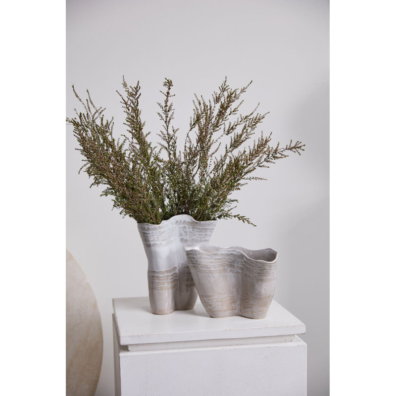 Claribel Vase 10.75"x 6.25"x 8"