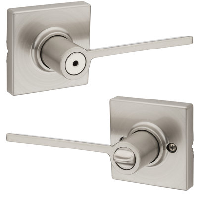 Kwikset Privacy Door Lever with Ladera