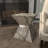 Bernardino Mother of Pearl Shell Handmade Hourglass Shaped Side End Accent Table-2140937923