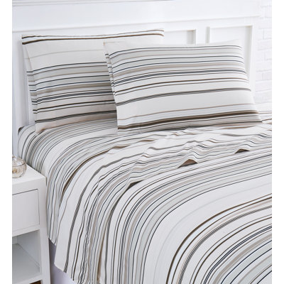 Ensemble de draps en microfibre Coastal Stripes Collection