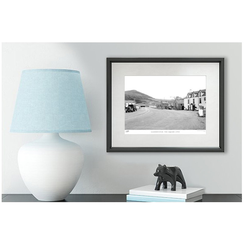 Llanrhystud, The Square C1955 by Francis Frith - Single Picture Frame Print, 60cm H x 80cm W