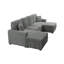 Canapé modulaire 3 pièces convertible-1073628820