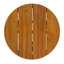 Table d'appoint ronde en acacia