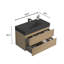 17 Base de meuble-lavabo simple mural 35,8 po 17-101092055