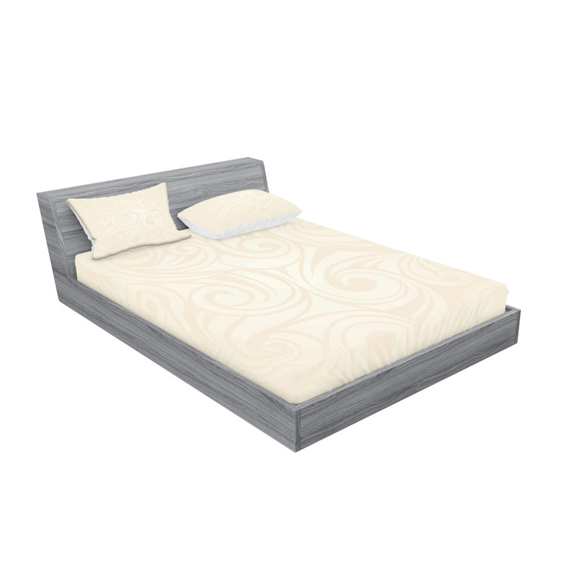 Ensemble de housse de coussin et de taie décorative ivoire Ambesonne, crème