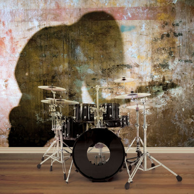 Grunge 2.5m x 3.18m Matte Non Pasted Wall Mural