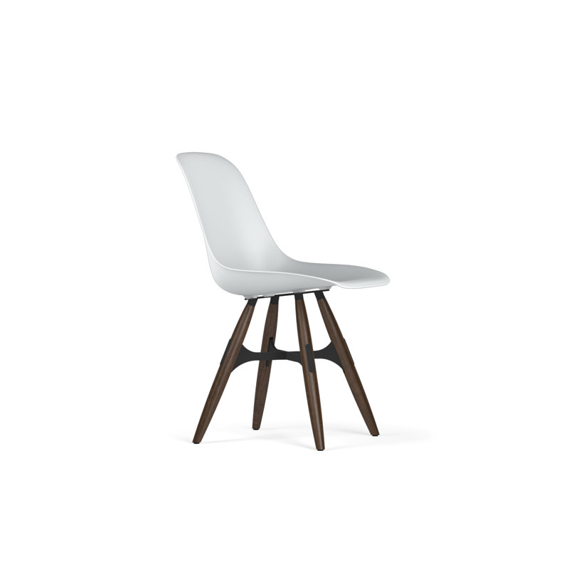 Fruitvale 18'' H Side Chair, White/Brown