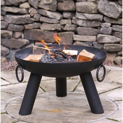 Dakota Round Steel Smokeless Fire Pit