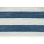 Rug & Kilim’S Indian Dhurrie Rug In Cool, Coastal Navy Blue And White Stripes