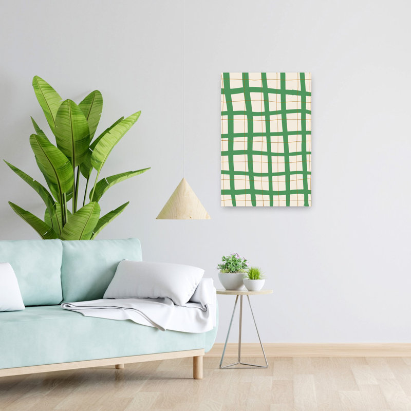 Wrapped Canvas Print, 60.96 cm H x 40.64 cm W, Green
