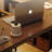 Nut-brown Rectangular Solid Wood desk-99240838-99240834