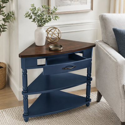 Petite table de coin 33,8 po