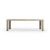 Water Solid Oak Dining Table