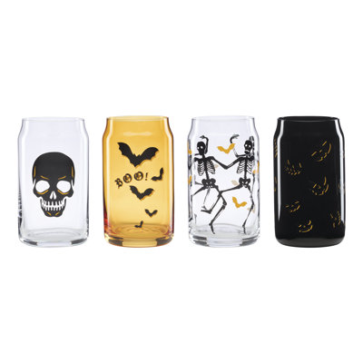 Vintro Halloween Can Coolers, Set of 4
