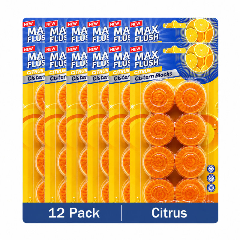 Toilet Cistern Blocks Multiple Fragrance Toilet Freshener Tablet 50G Automatic Toilet Care And Flush Colouring Block Pine Pack Of 6