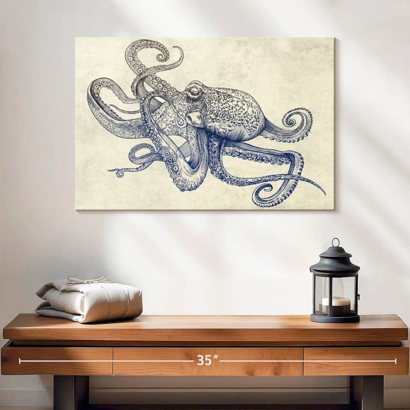 Octoflow, 16" H x 24" W