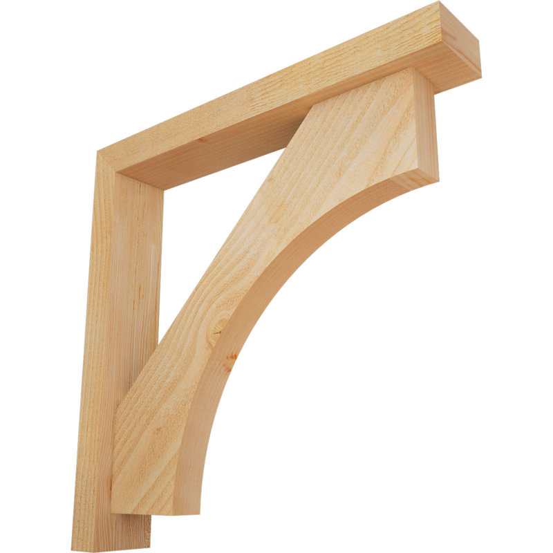 Support Westlake Block avec support décalé, 24 x 24, Sapin Douglas de l 4 po (scié brut)