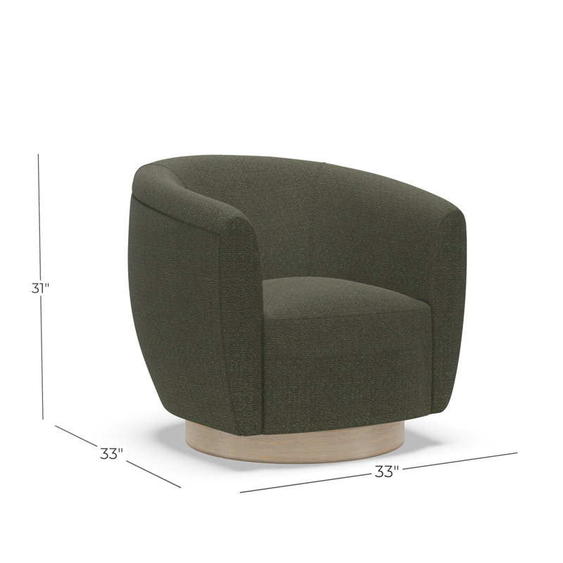 Haviland Swivel Chair, 2716-21, Driftwood