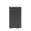 Rangement extérieur pour la cuisine, comptoir en granite en acier inoxydable 304, brûleurs à haute température, Scratch, armoire de rangement de 22,22 po de largeur pour la cuisine, comptoir, portes réglables, hauteur 35,62 po
