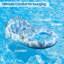 Flotteur de piscine avec auvent UPF50 + grand lit gonflable