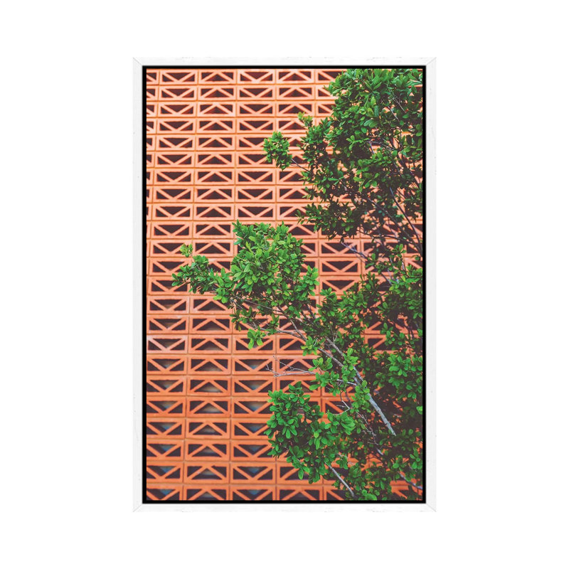 Southwestern Tree by Bethany Young - Print on Canvas, 101.6cm H x 66.04cm W x 3.81cm D, White Framed