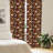 Geometric Semi-Sheer Rod Pocket Curtain Panels-45227965