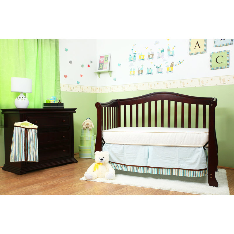 Ultimate 2-Stage Premium Standard Crib/Toddler Waterproof Mattress with Organic Cotton Layer and Latex
