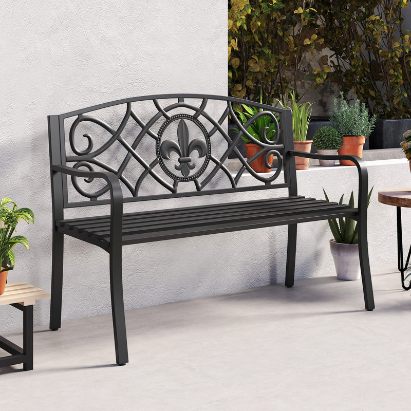 Metal Outdoor Bench