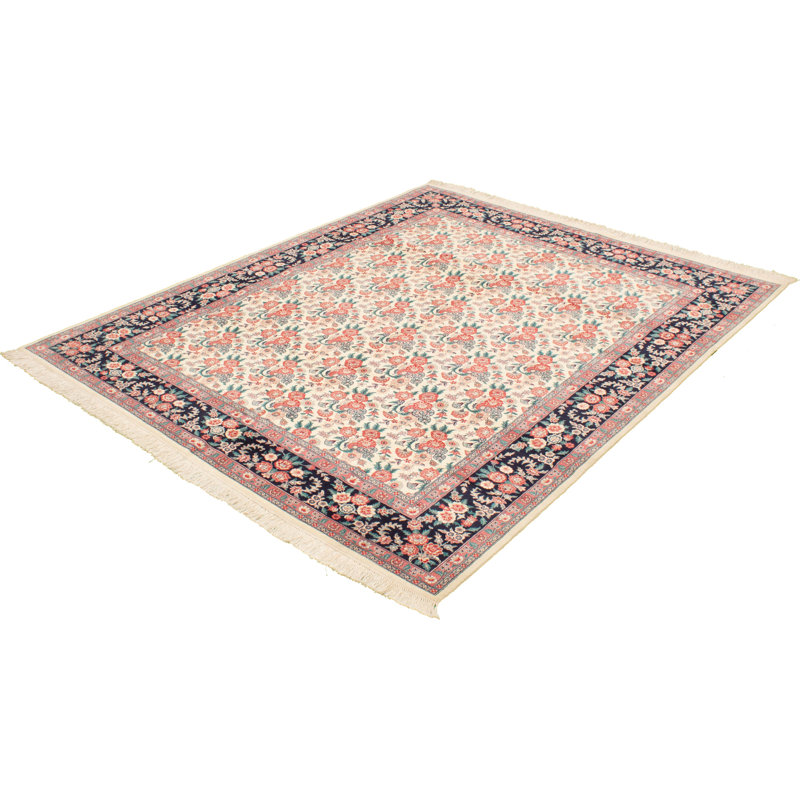 Tapis intérieur en laine 9 pi x 12 pi 2 po one-of-kind à la main-noué la 2010 Alleigh