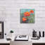  «Poppies 1 Big» par Bebe Keith, art mural sur toile, 12 po x 12 po