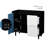 Modern Storage Cabinet With Black And Red Colors, 2 Drawers Open Sections, For Kitchen, Dining Room, Living Build Sideboard Doors Drawers, Buffet Ample Storage, Made-1206632236