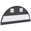 Miroir mural Winston Porter 23,6 "x 11,8" noir-1604811538