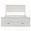 Structure de lit en bois avec 6 tiroirs-610046479