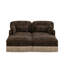 Comfy Chenille Leopard Print Loveseat Sofa-1877112208