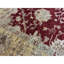 Tapis rouge et or de haute qualité noué à la main Sultanabad