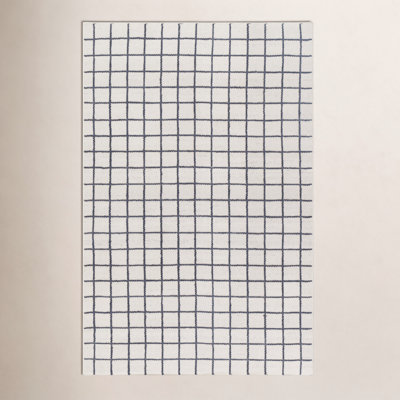 Jefferson Hand-Woven Plaid Rug