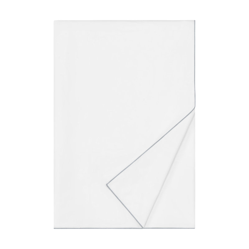 Arlo Duvet Cover, King Duvet Cover, White/Opal