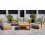 Chatsworth Outdoor 7 - Piece Teak Conversation Set-1166743303-1208770004