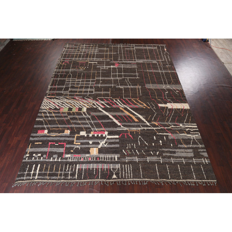 One-of-a-Kind 11'9" X 15'7" Wool Area Rug in Brown