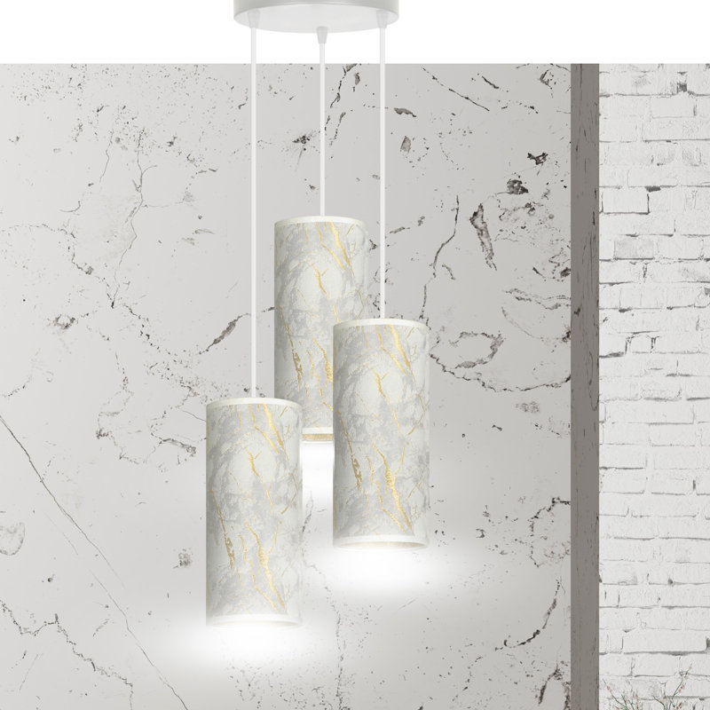 Sutter 3 - Light Cluster Pendant, White